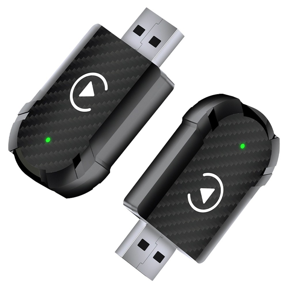 2025 Upgrade Wireless Android Auto Adapter Wireless CarPlay Adapter -Plug & Play