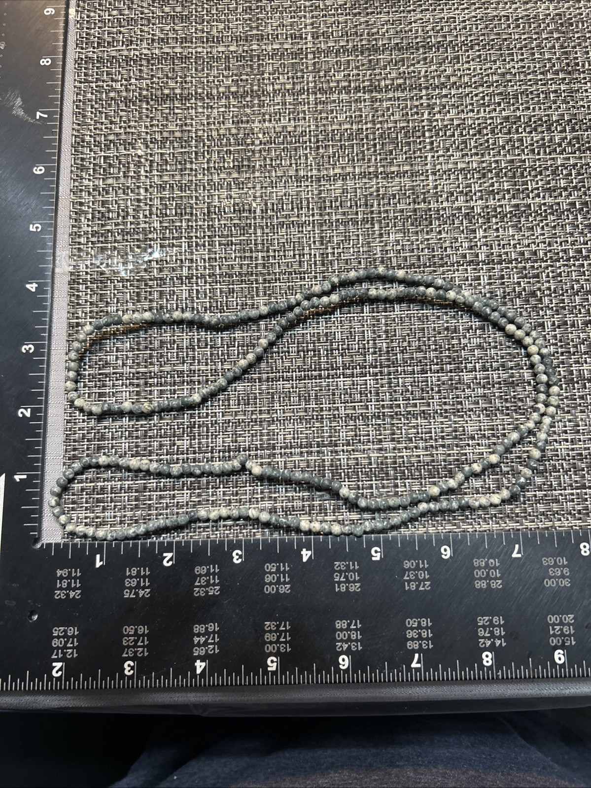 Labradorite Grey Bead Necklace