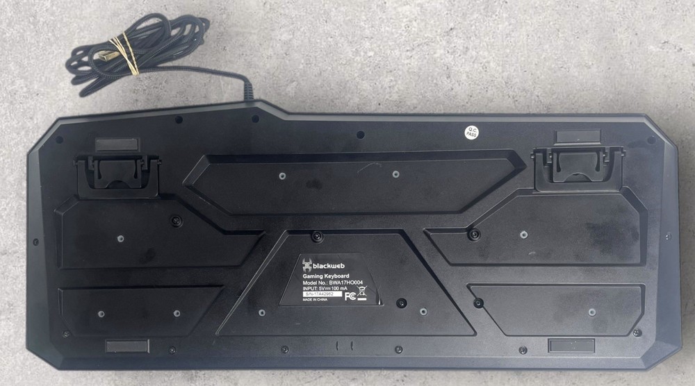 Blackweb BWA17HO004 Mechanical Gaming Keyboard Black PC