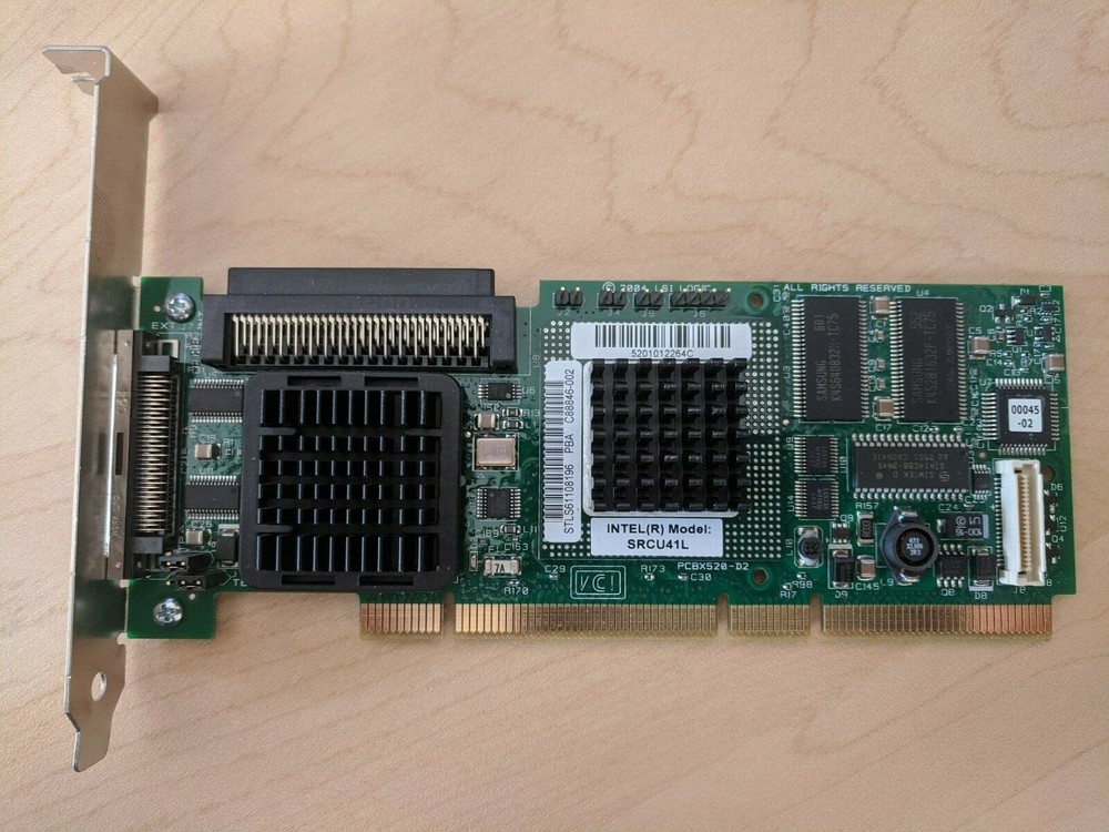 LSI Logic PCBX520-D2 PCI-X SCSI Raid Controller