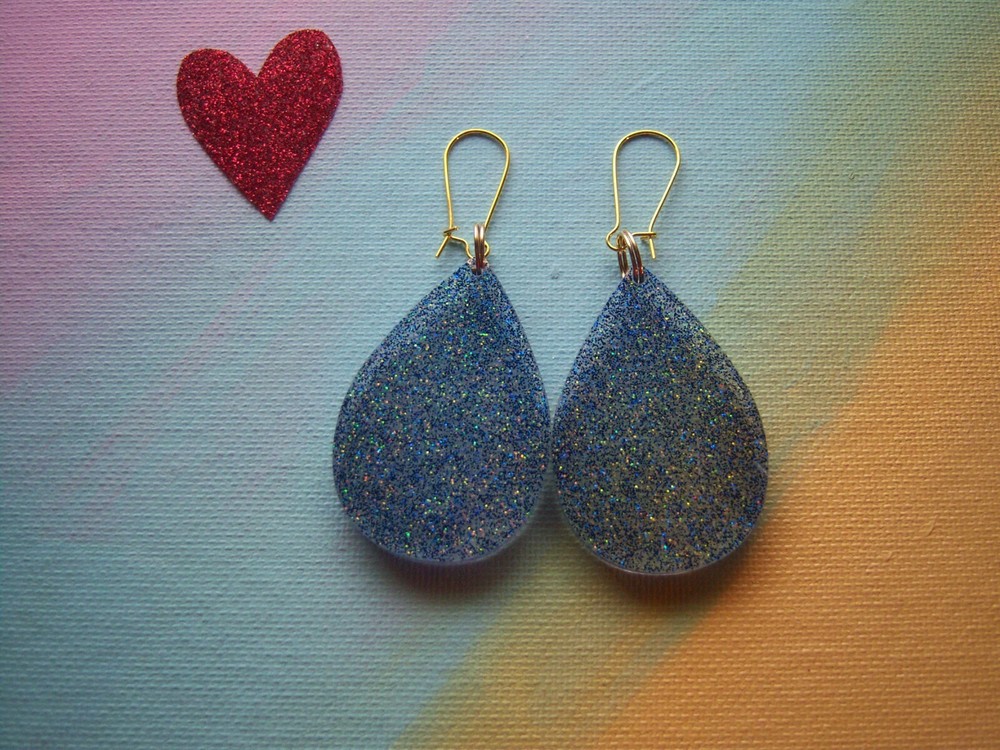 Handmade Post/ Studs Earrings by Granny #3