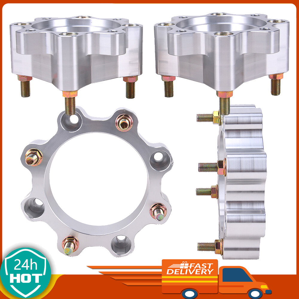 For Yamaha Raptor 700 660 1.5" 2" (3" 4") Complete Wheel Spacers Front Rear Pair