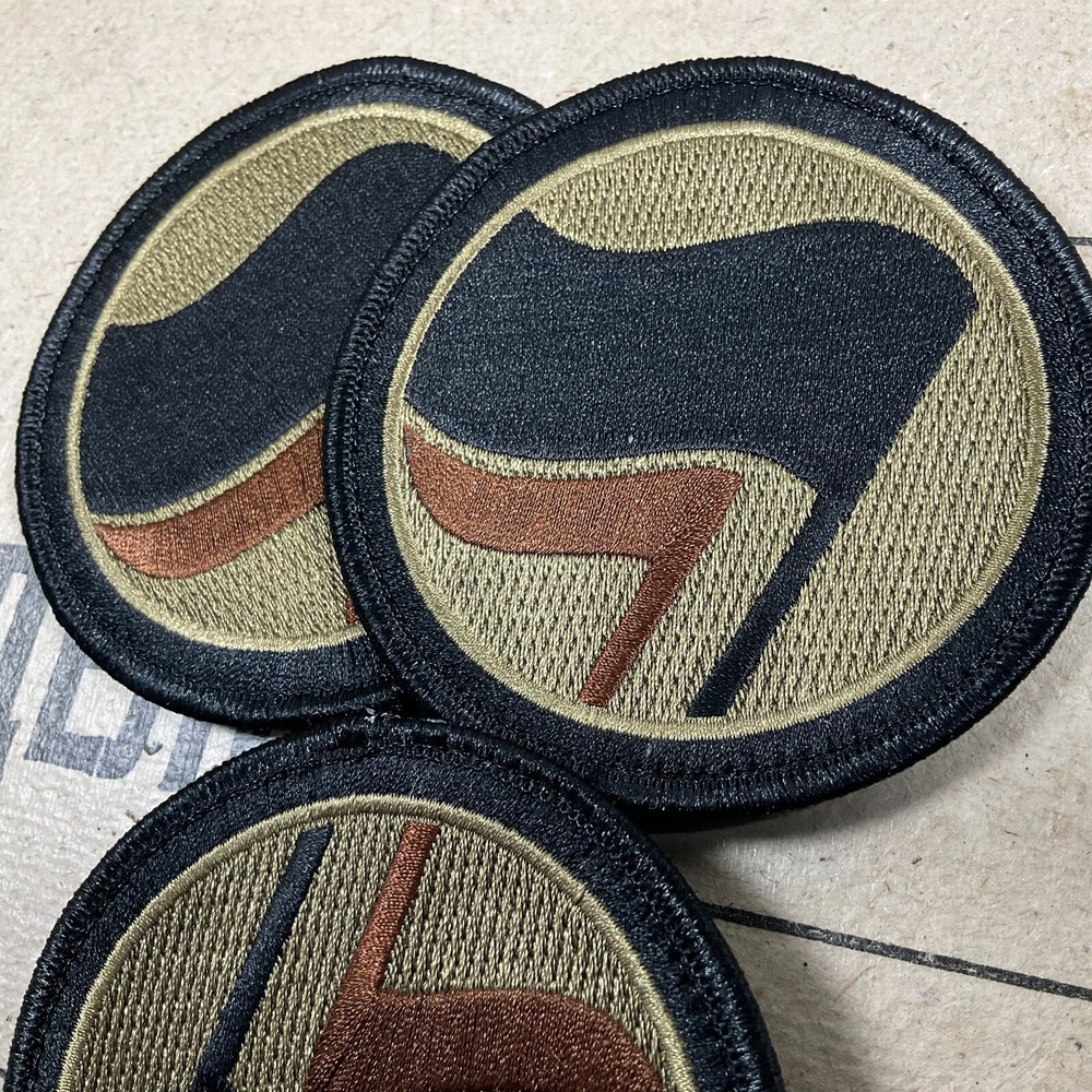 Anti-fascist Action OCP Embroidered Patch | Black On Red