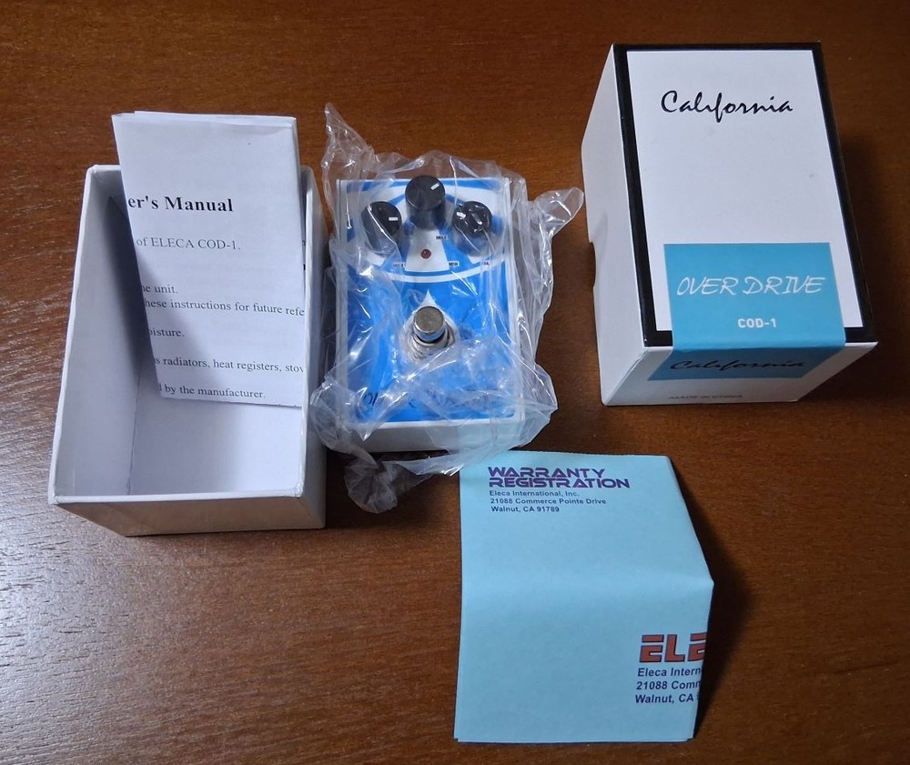 CALIFORNIA OVERDRIVE COD-1