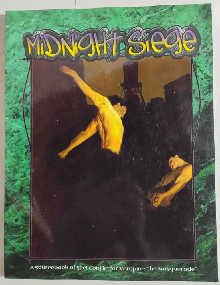 Midnight Siege Vampire The Masquerade RPG Sourcebook White Wolf 2001