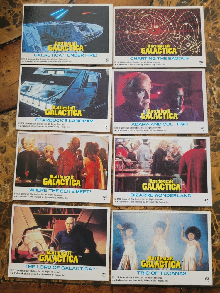 Topps Battlestar Galactica trading cards