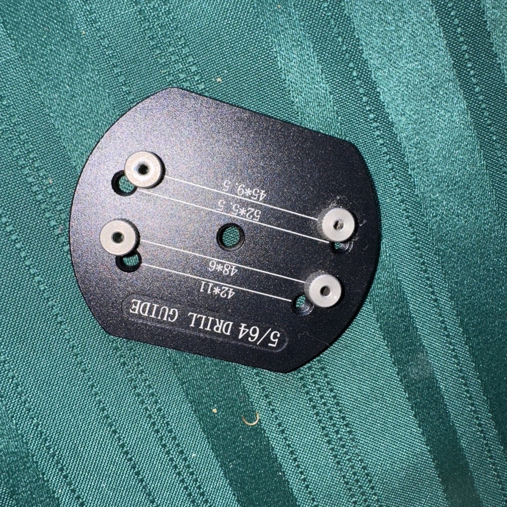 GOINGMAKE Metal Concealed Hinge Jig with Quick Clamp and Dust Vacuum Adapter