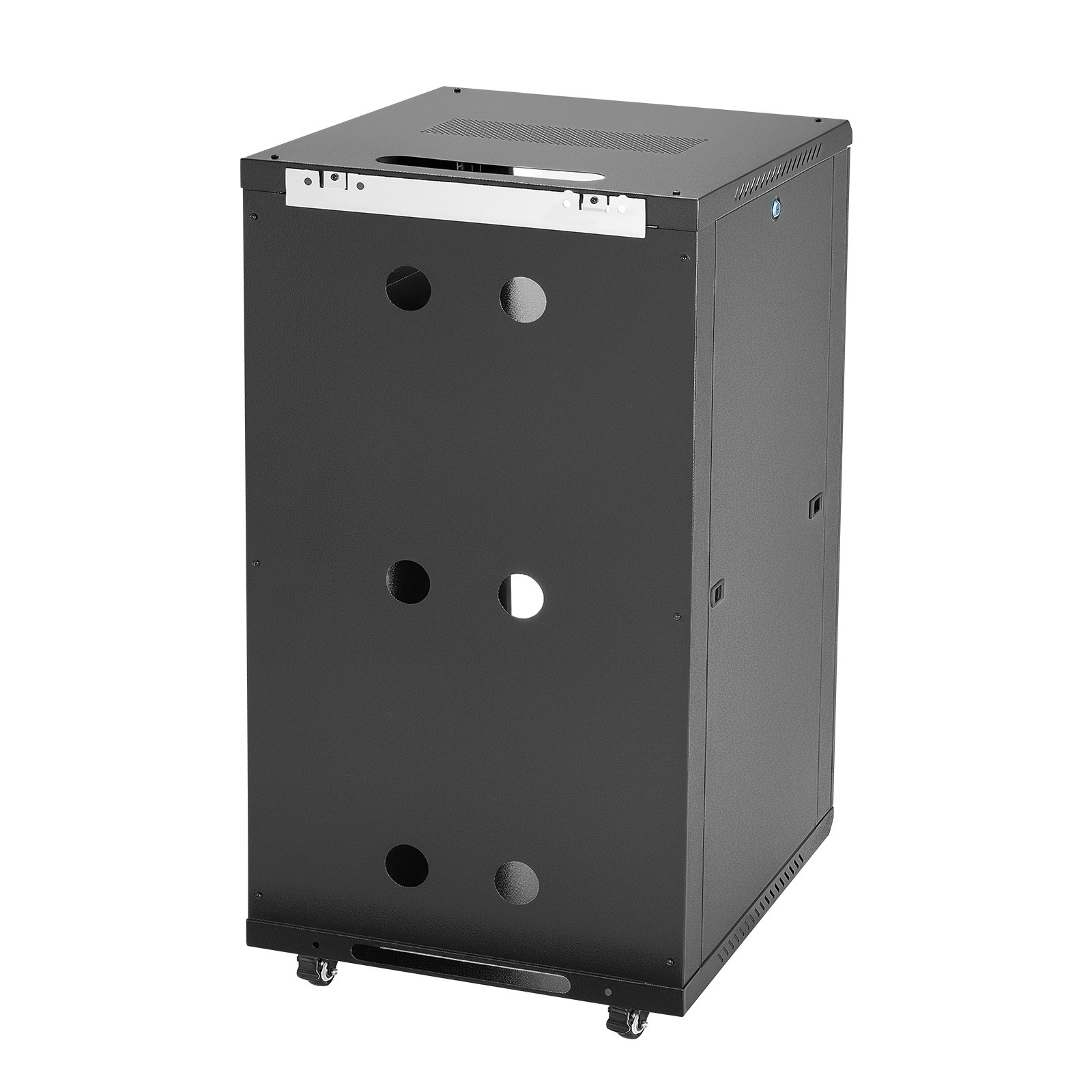 VEVOR 22U Network Cabinet Wall Mount Server Cabinet Rack Enclosure Glass Door