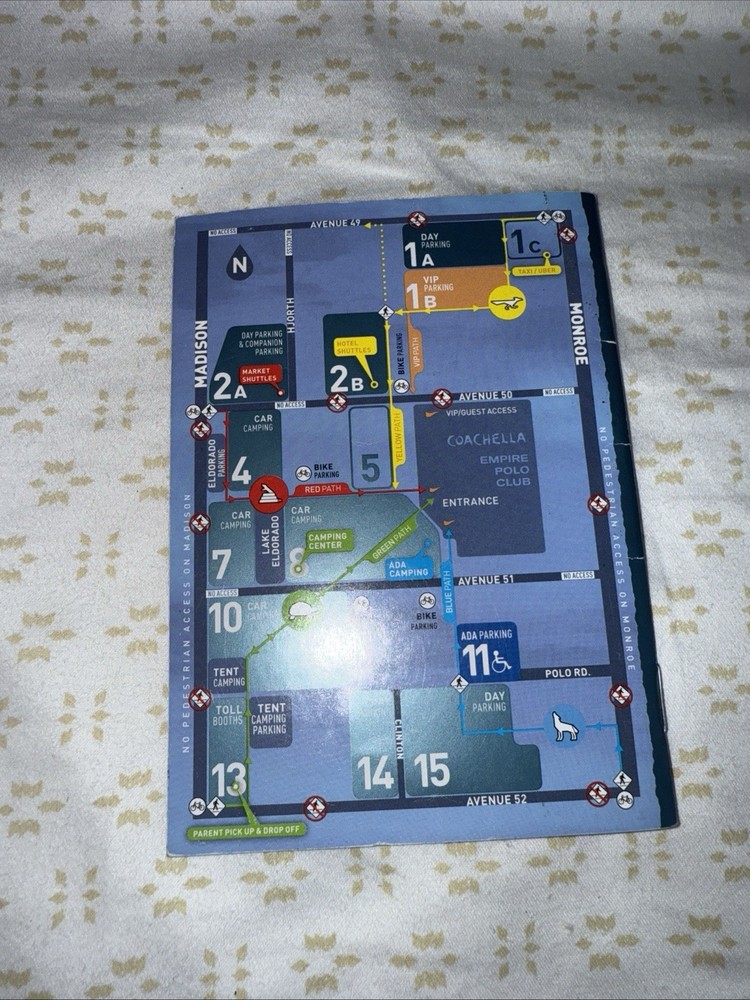 Official Coachella 2016 Weekend 1 Program book