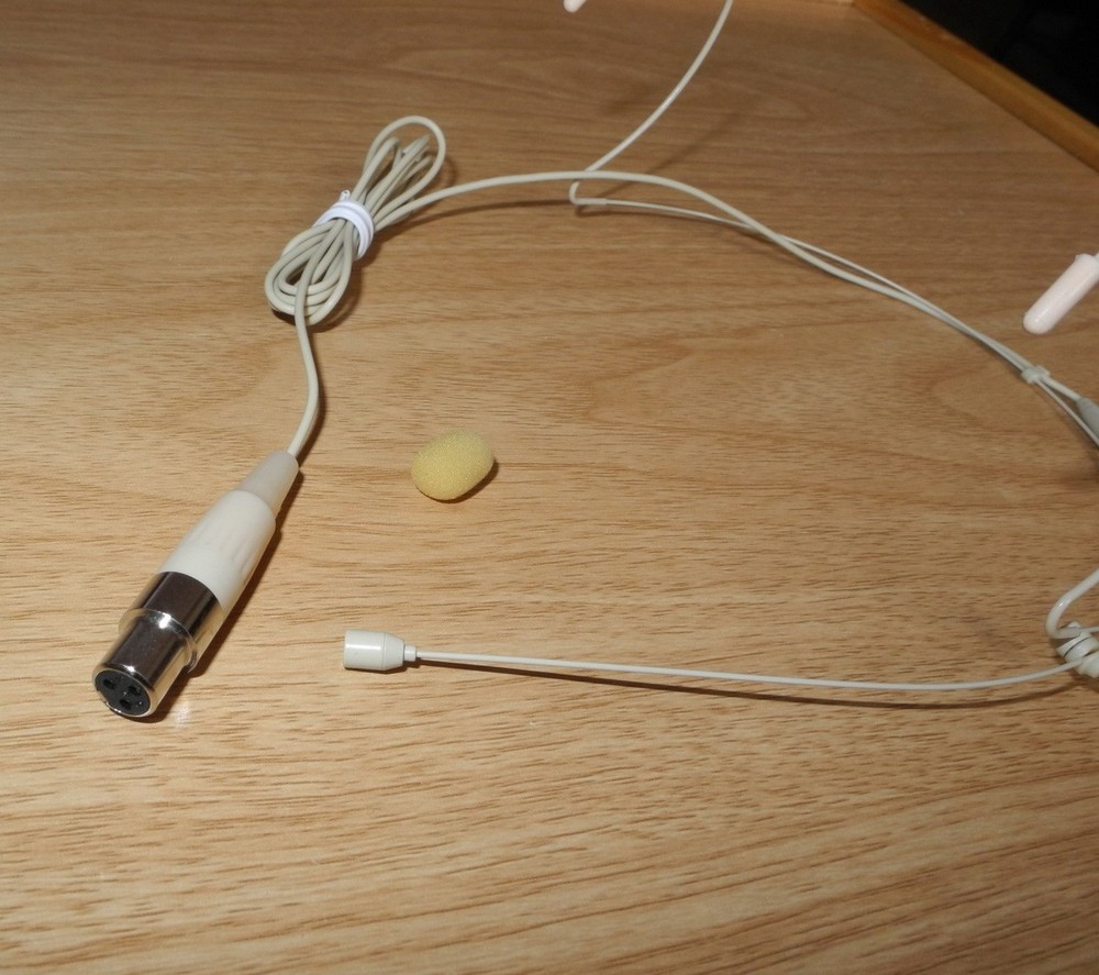 Dual ear Hook Headset Microphone For GTD Audio Wireless System