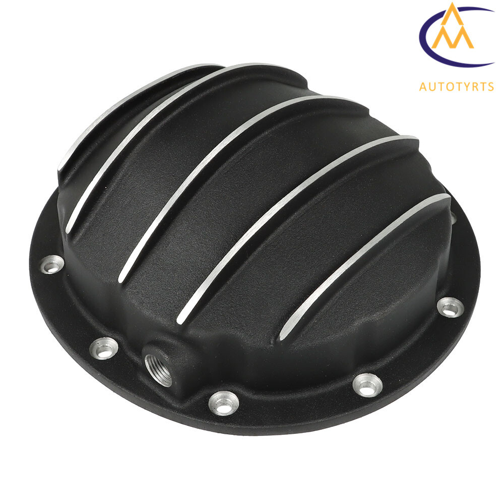 For GM Differential Cover DIff 10 Bolt Cast 8.5" & 8.6" Ring Gear Aluminum Black