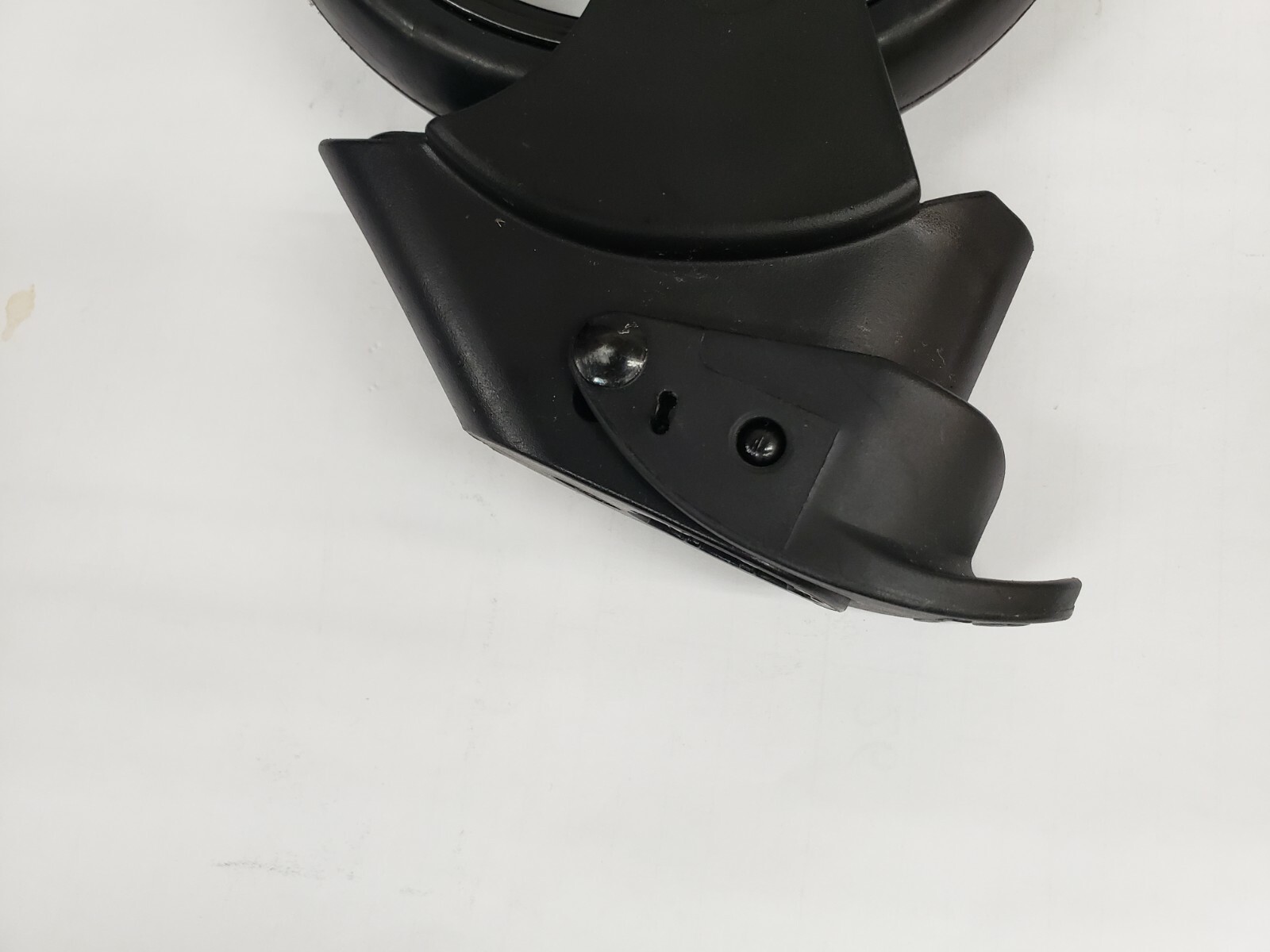 Unbranded 5-1/2" x 1" Plastic Locking Caster Wheel for 1-1/4" Splined Shaft