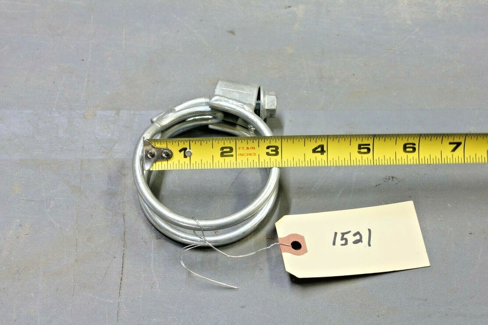 2-3/4" ID heavy duty hose clamp