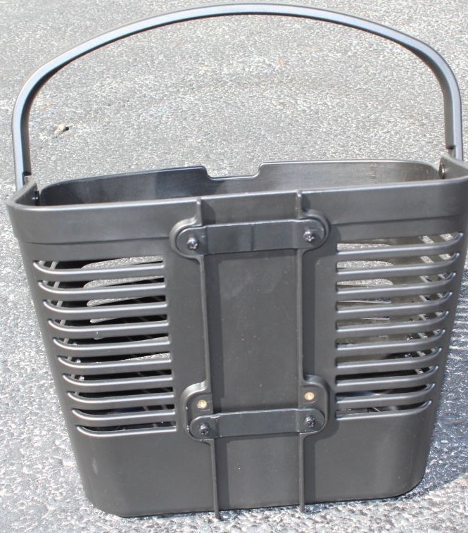 Pride Mobility Black FRONT BASKET for Victory, Go-Go Sport, Pursuit Scooters