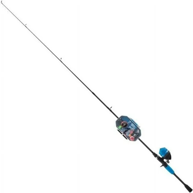 Kids' RH Spincasting Fishing Rod and Reel Combo 5'6"  W/ Tackle Box  BLUE