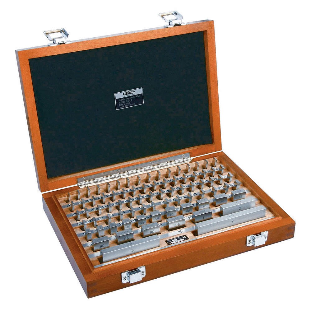 INSIZE  Gage Block Set,Rectangular Shape 462Y31