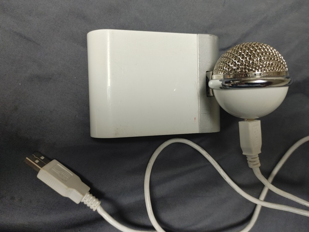 Portable Folding USB Microphone With Camera by Blue The Snowflake With USB Cord