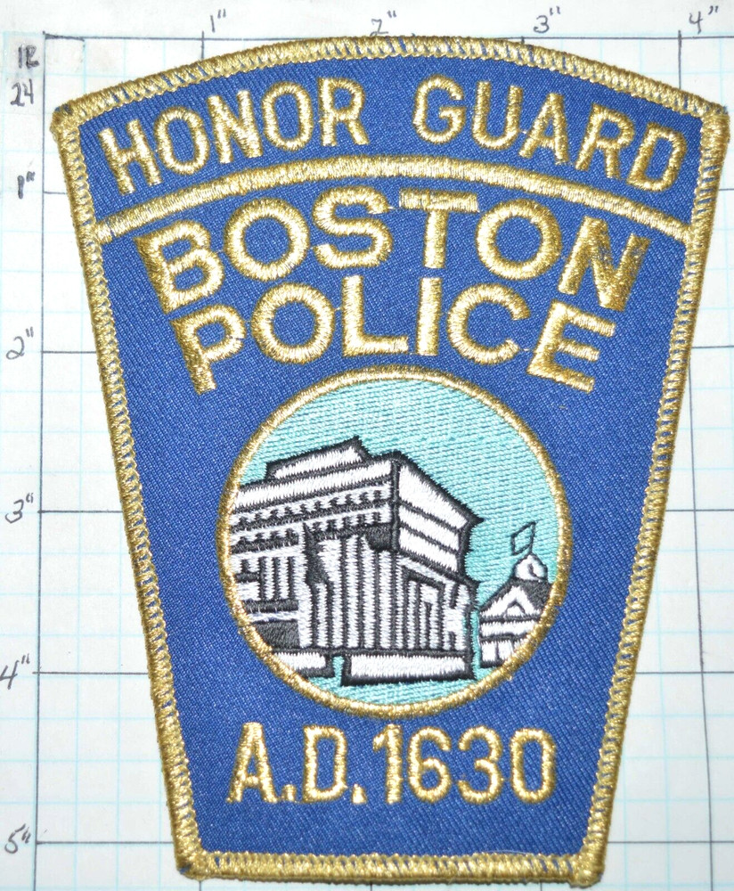 MASSACHUSETTS, BOSTON POLICE DEPT HONOR GUARD PATCH