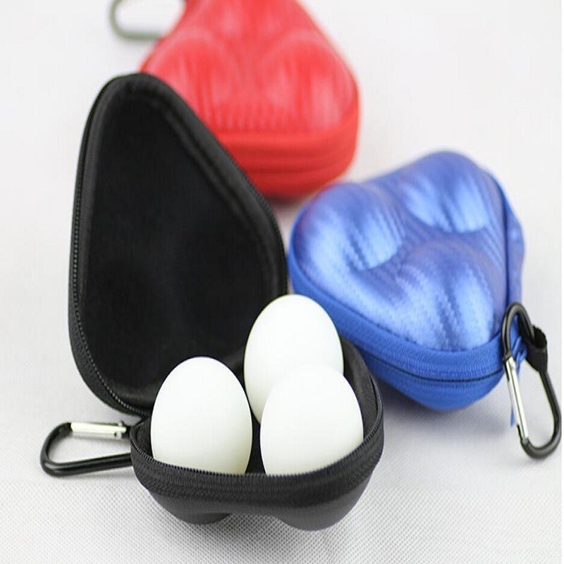 1PCS Portable Squash Bag Three-piece Ball Storage Box Holder