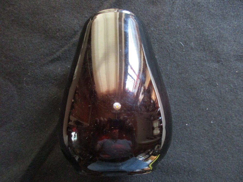 VINTAGE RAILROAD or BARN LANTERN RED GLOBE REPLACEMENT, UNMARKED, OTT-0923*07996