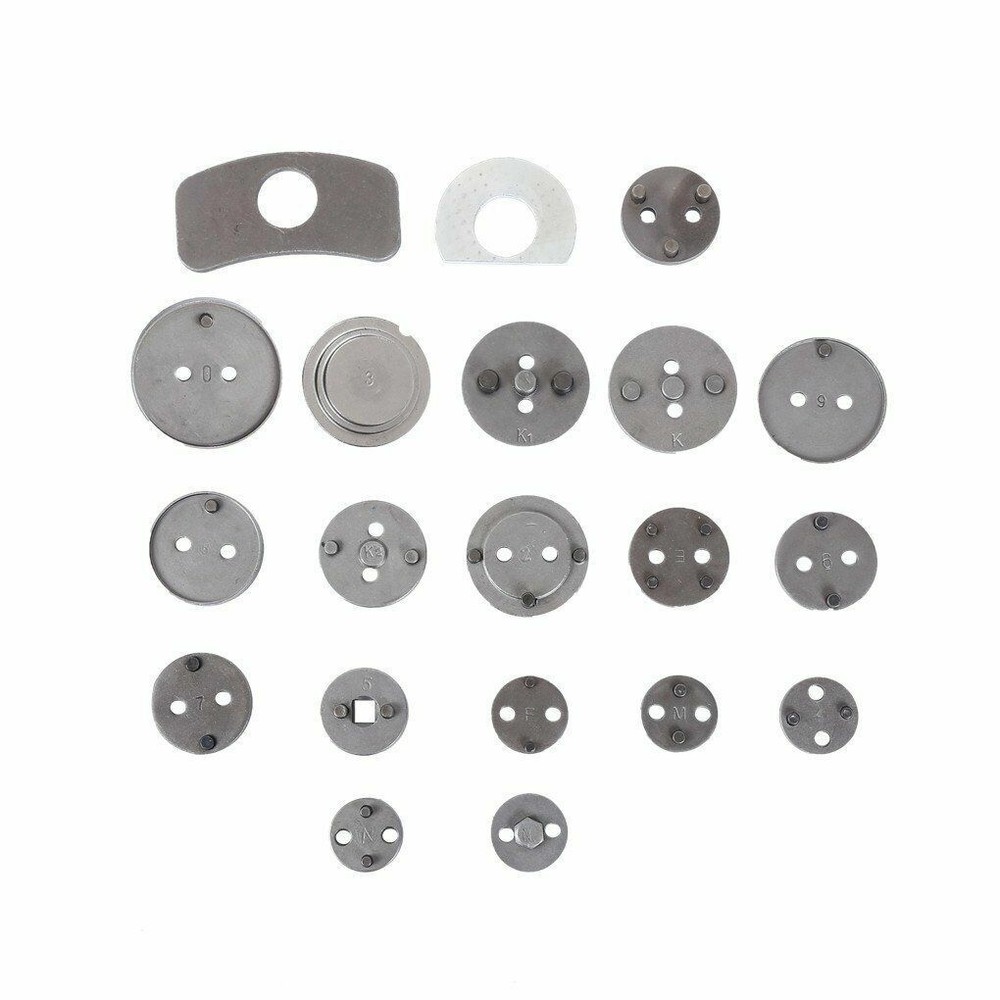 22pcs Heavy Duty Disc Brake Caliper Piston Compressor Tool Set and Wind Back Kit