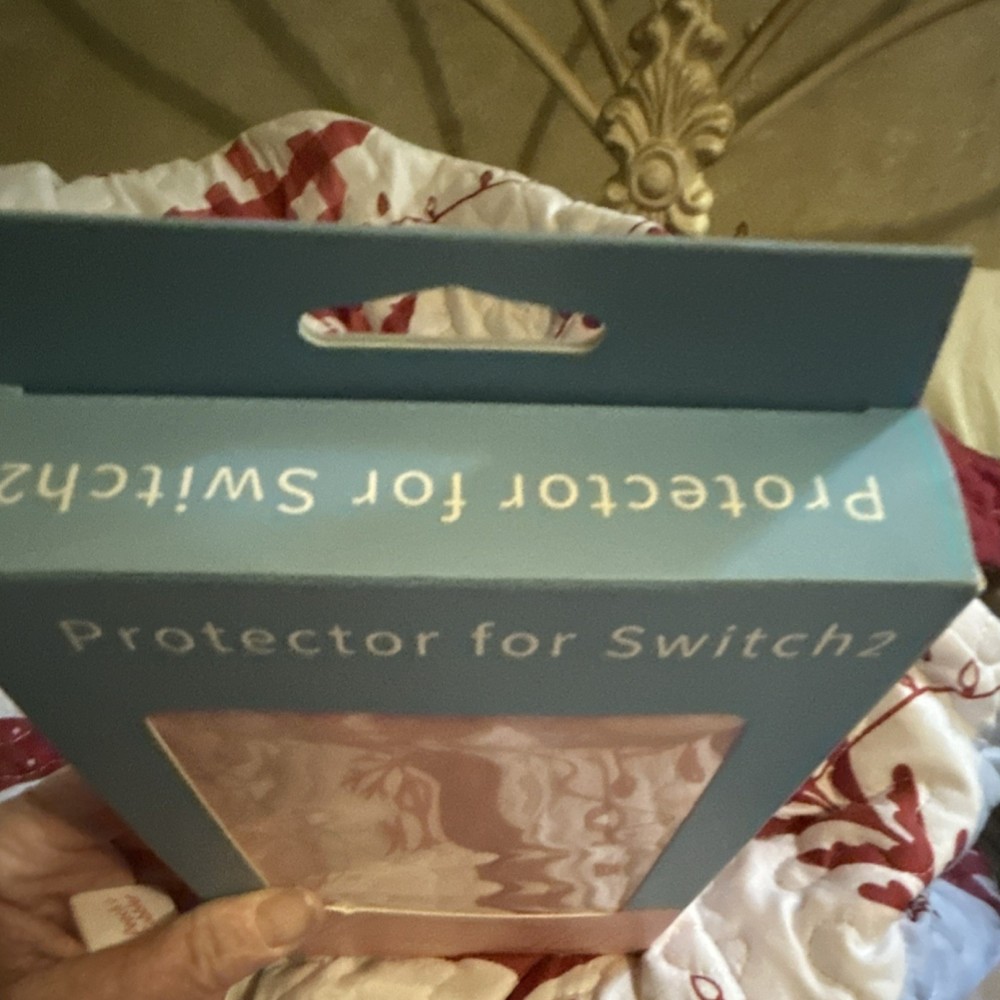 Pink External Attachment Protector for Switch2 Console High Quality Material