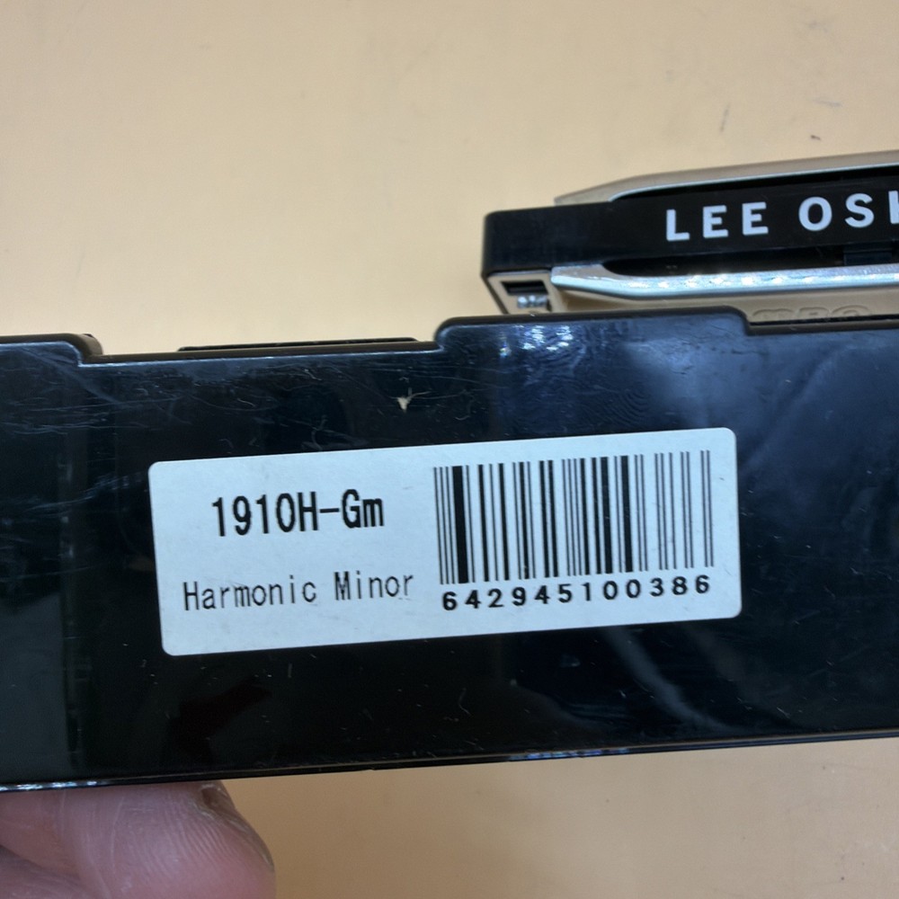 Lee Oskar Harmonic Minor Harmonica G MINOR