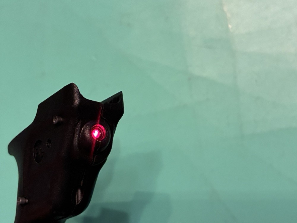 USED CRIMSON TRACE SMITH & WESSON SHIELD RED LASER TRIGGER GUARD MOUNTED 9MM .40