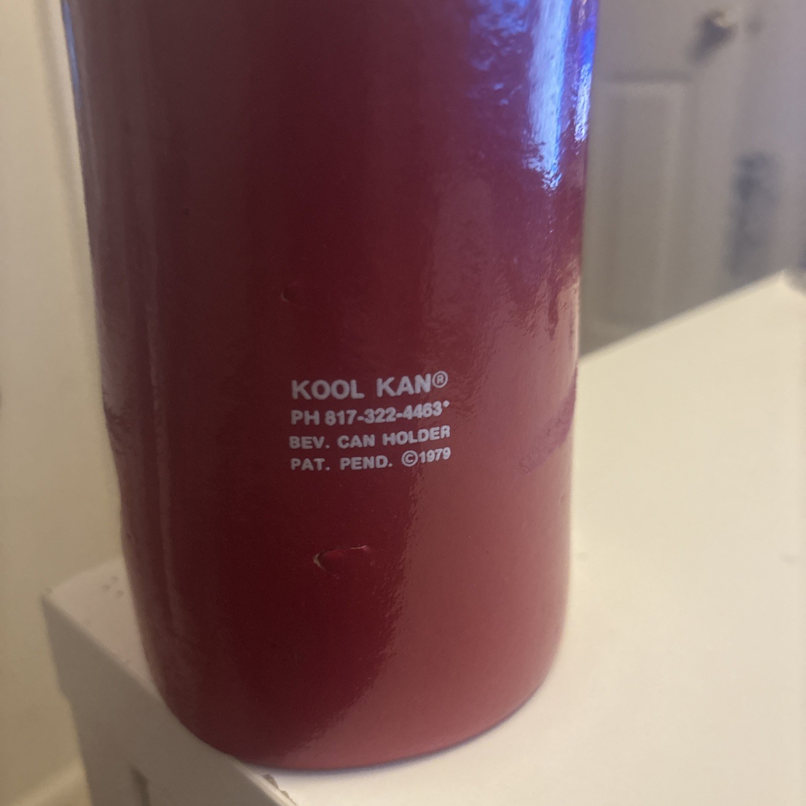 Vintage Budweiser Sealed Red Foam Kool Kan 1979 “This Buds For You!” EUC