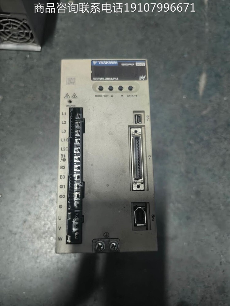1PC USED Servo driver SGPMS-6R0AP0A