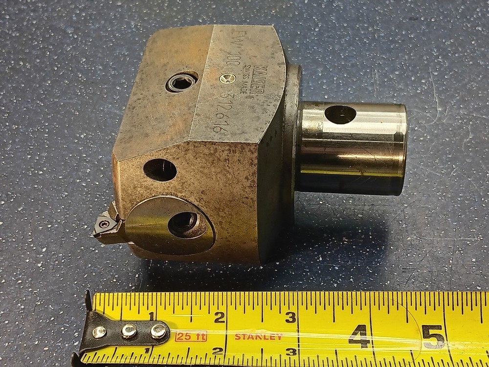 Kaiser EW 100 312.616 Modular Precision Boring Head KAB6 Tooling Adapter
