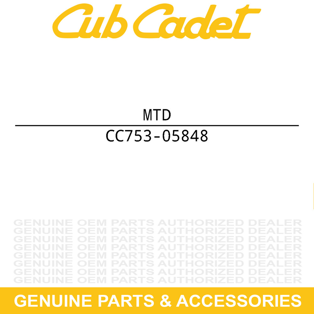 MTD 753-05848 Starter Housing Assembly Craftsman
