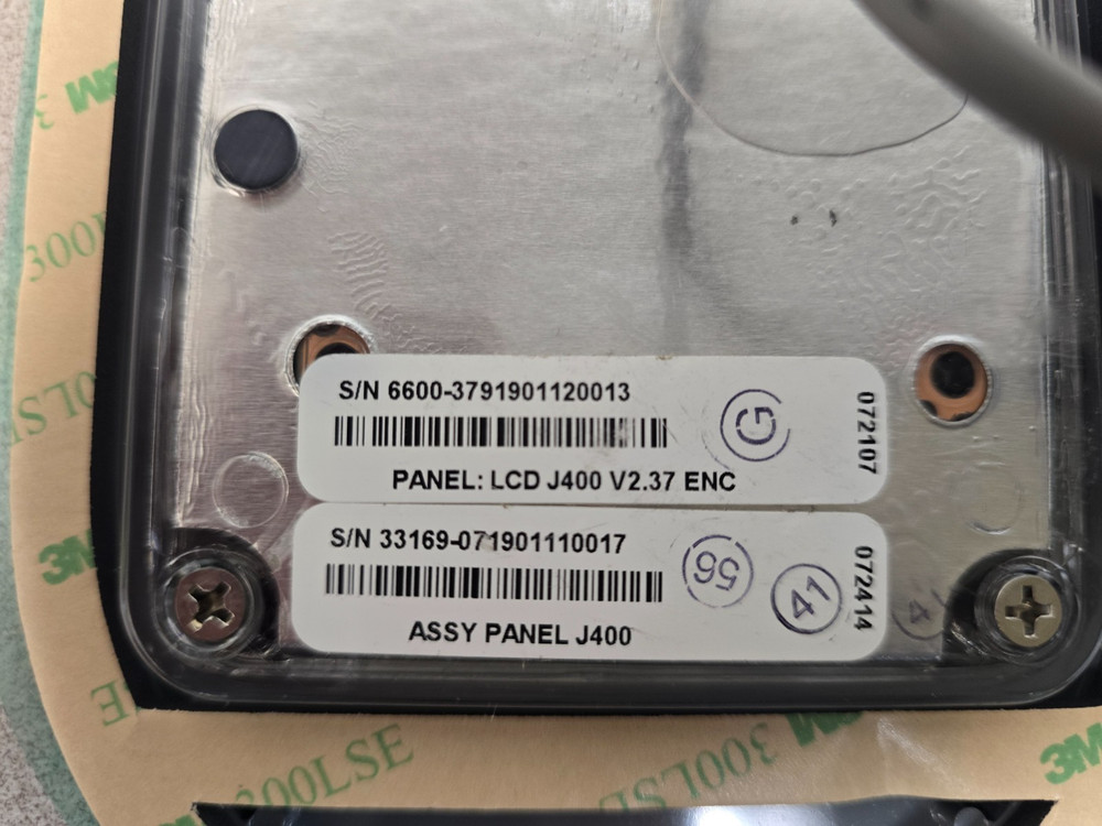 Jacuzzi Top Side Control Panel J-400 6600-379