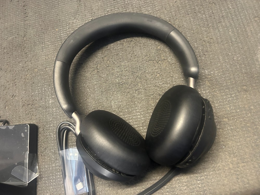 Jabra Evolve2 65 Stereo Wireless Headset Bluetooth with Charging Stand USB - C