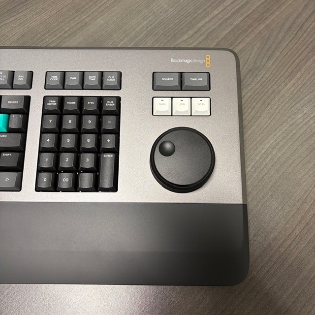 USED Blackmagic Design DaVinci Resolve Editor Keyboard w/ Resolve Software Card