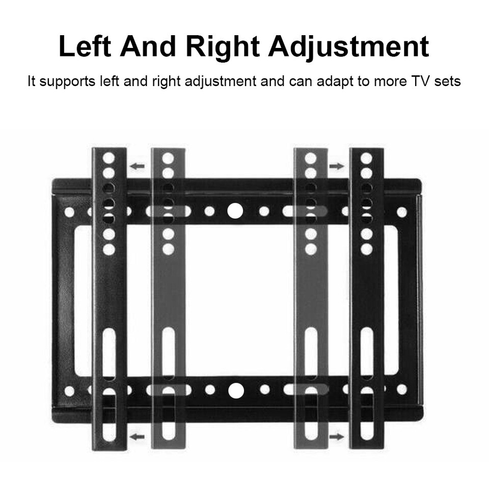 TV WALL MOUNT Fixed Full Motion BRACKET VESA（14-42“) 55lbs Loading Capacity US
