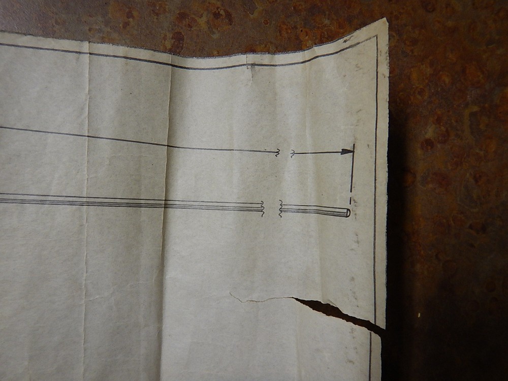 Bannick Model T Copter 1964 Blue print Schematic Drawing TF
