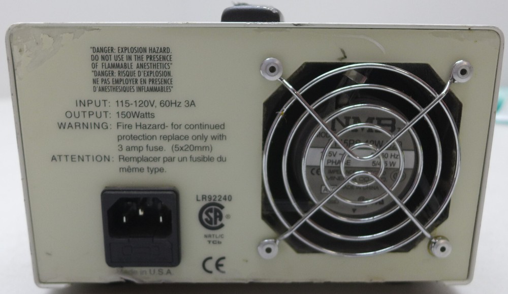 A.G Heinze Precision MicroOptics Fiber Optic Light Source - Working