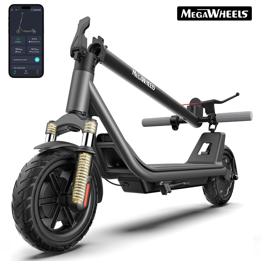 2025 ADULTS ELECTRIC SCOOTER FOLDABLE SCOOTER WITH APP &DOUBLE SHOCK ABSORPTION