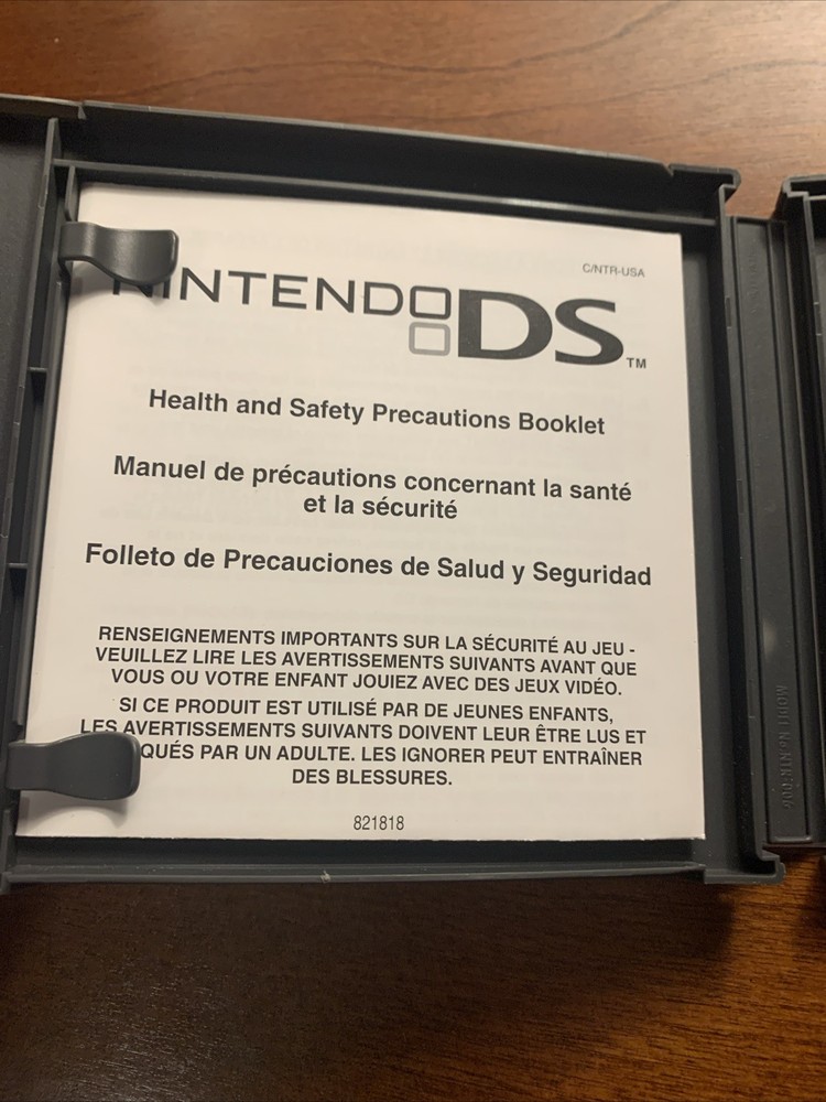Pokemon White Version Nintendo DS Replacement Case ONLY No Game - For Display
