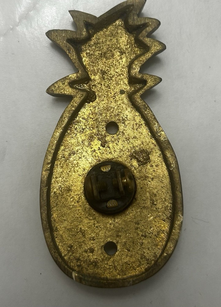 Brass Pineapple Doorbell