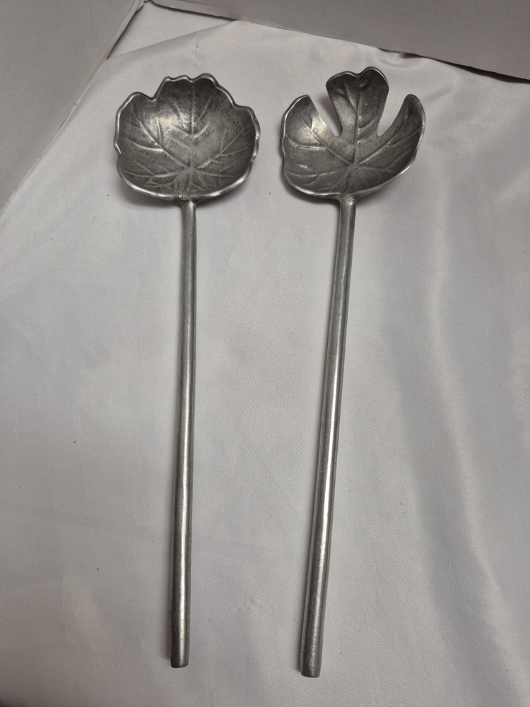 Cabbage Pattern Salad Serving Set Vintage Style Elegant Kitchen Decor