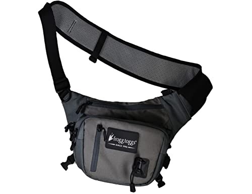 Flats Sling Pack, Easy Hands-Free Tackle Storage Bag with Built Solid Elements