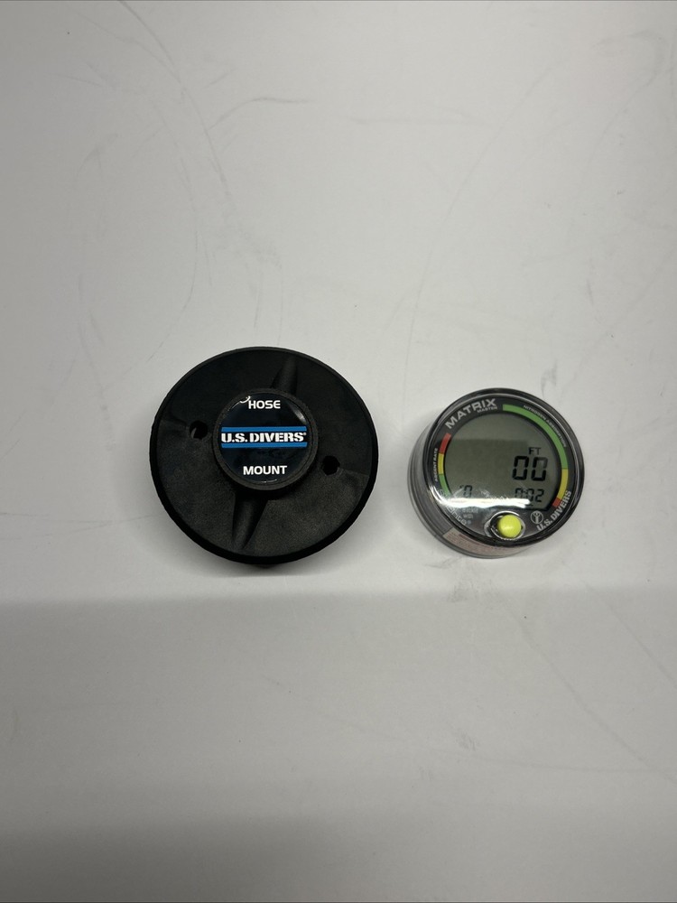 U.S Divers/ Aqualung Matrix Master Dive Computer Pod Hose Mount. Tested.