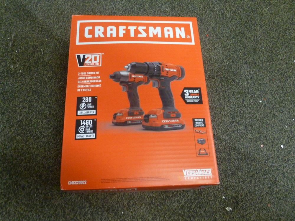 Craftsman CMCK200C2 20V Cordless Combo Kit