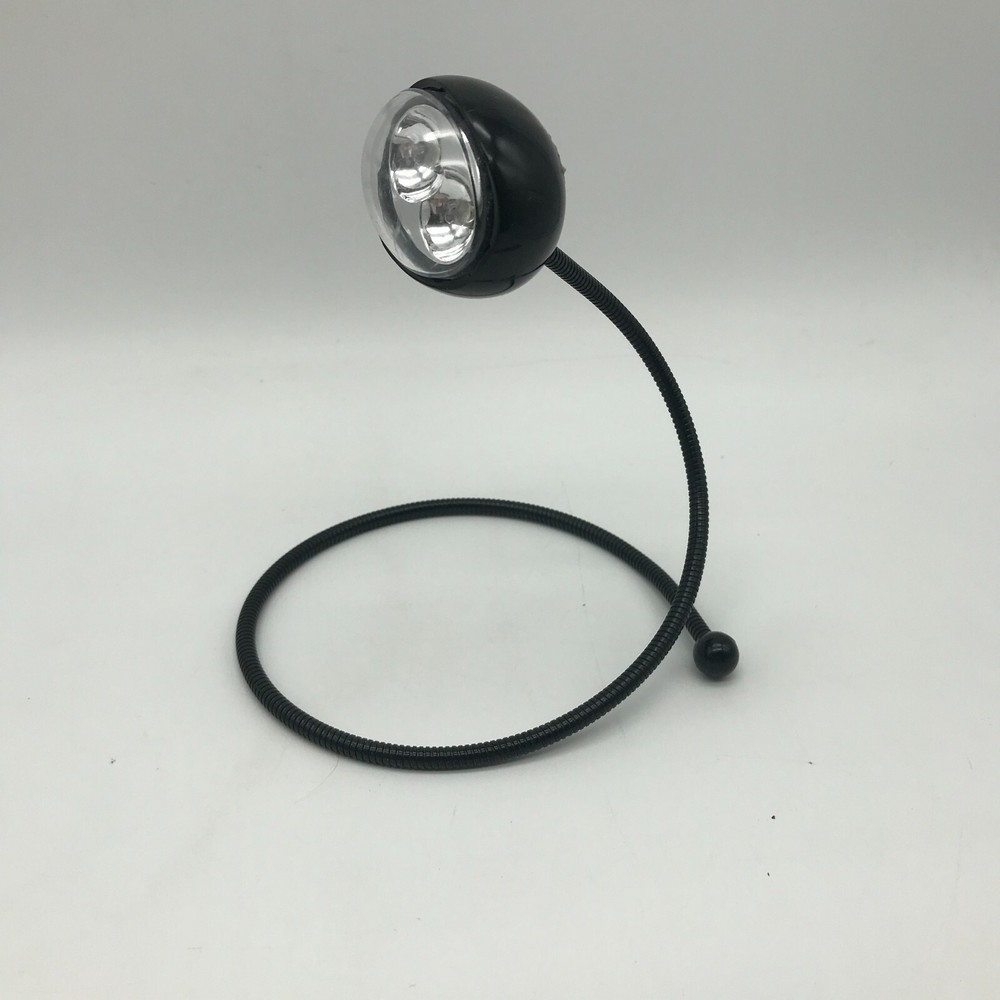 Flexible LED Reading Light Battery Operated Black