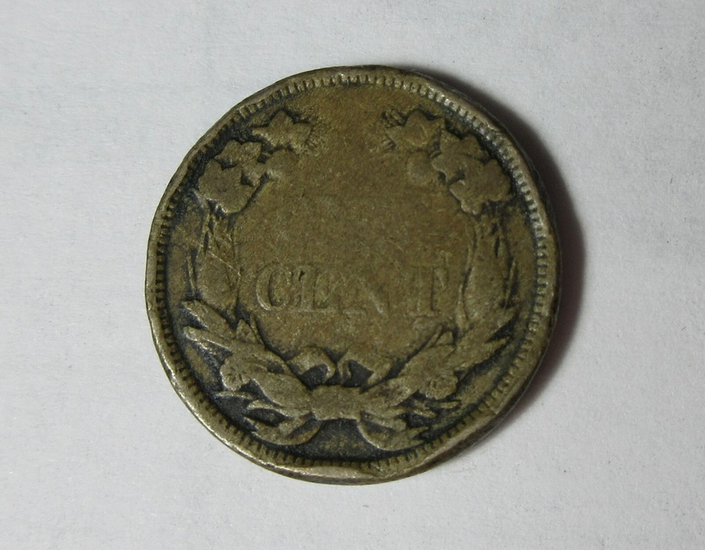 1858 SD Flying Eagle One Cent (#1028L)