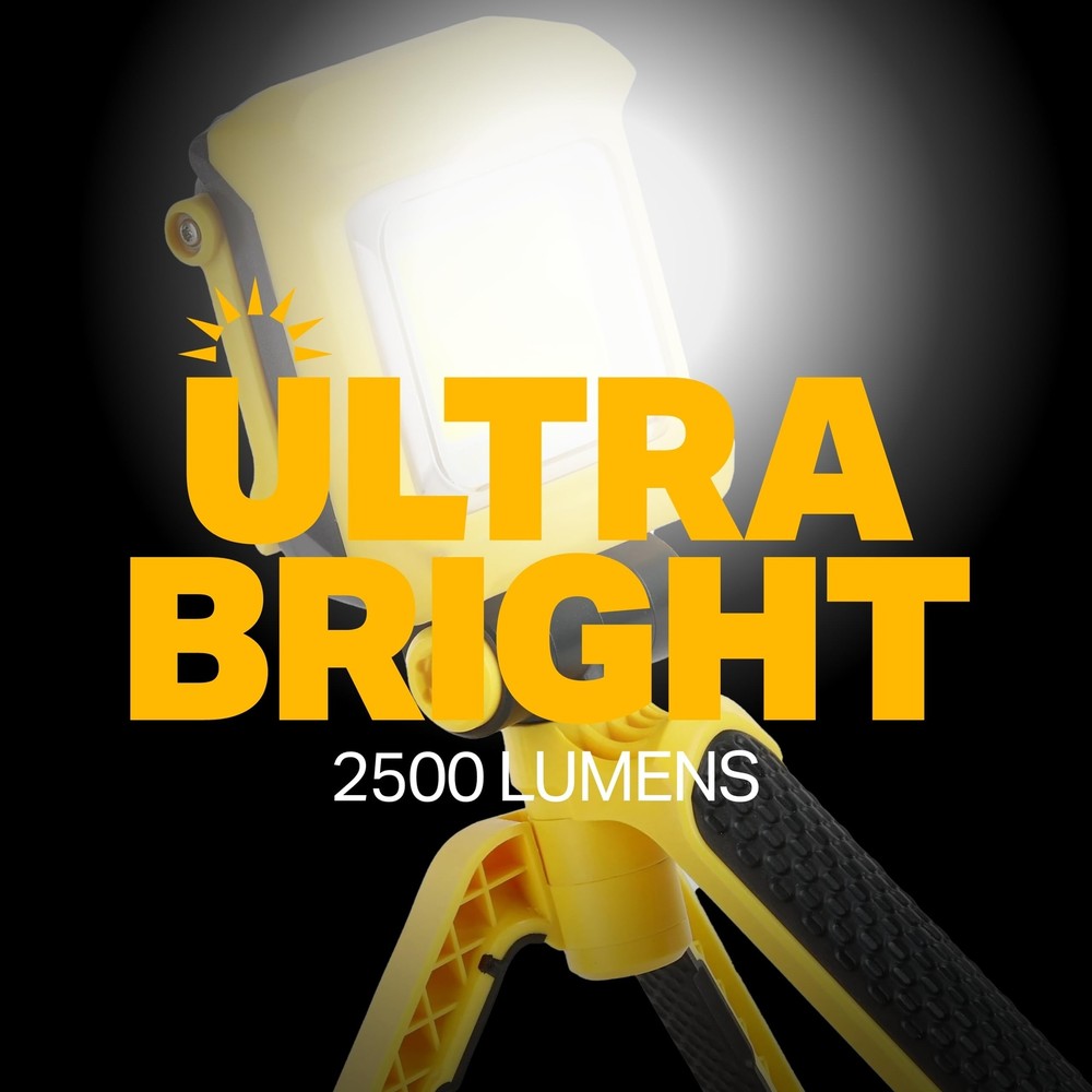 LUXPRO Rechargeable Handle/Tripod Work Light