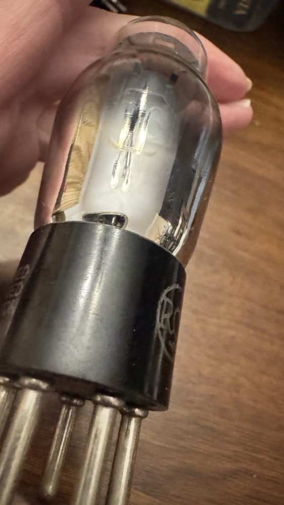 3- NOS Type 76 VT-76 Black Plates RCA Cunningham Usn 76