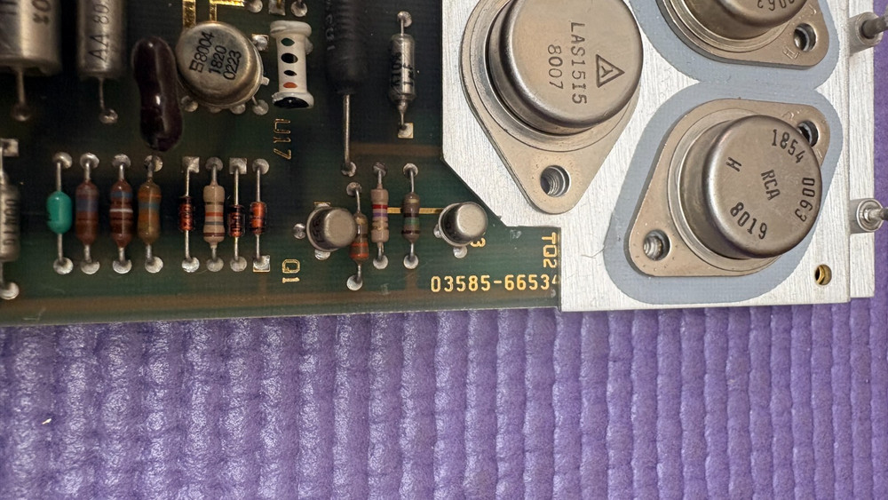 HP 03585-66534 FOR 3585A